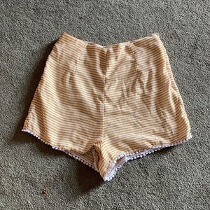 Charlotte Russe Striped Shorts